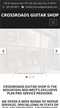 Mobile Screenshot of crossroadsguitarshop.com